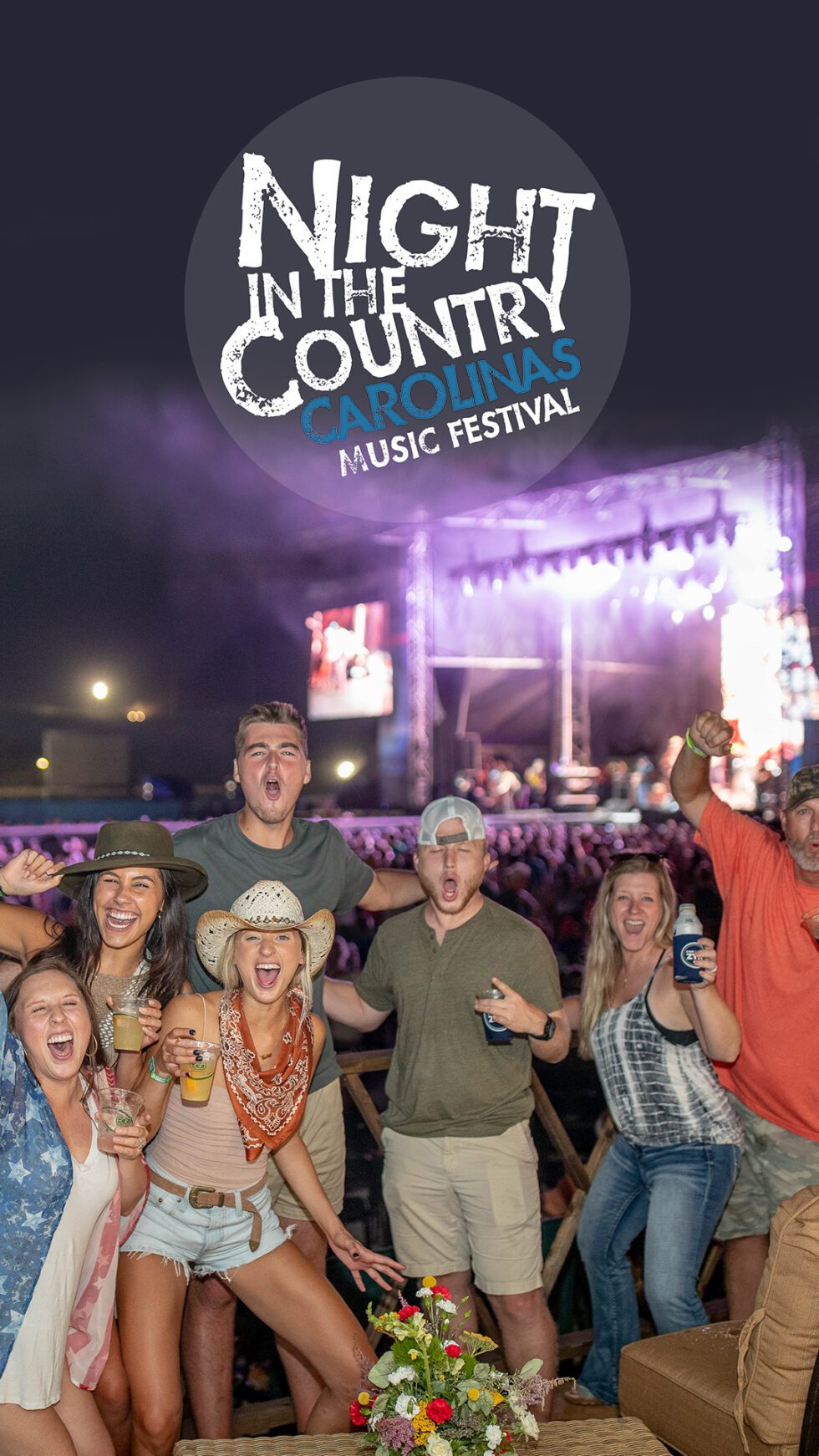Night in the Country Music Festival Carolinas Liquid Blue Events